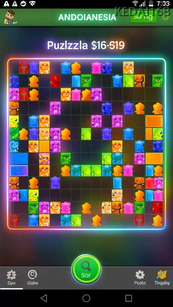 Screenshot Ruby Rush nomor 1